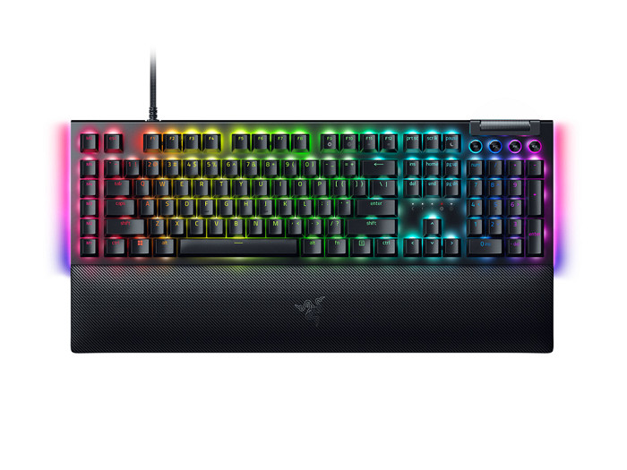 Tipkovnica Razer BlackWidow V4, zelena stikala, US SLO g.