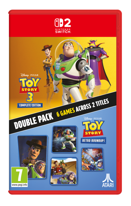 Toy Story: Retro Roundup! + Toy Story 3 Complete Edition Double Pack (Nintendo Switch 2)