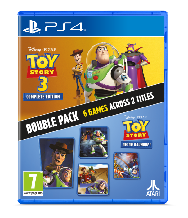 Toy Story: Retro Roundup! + Toy Story 3 Complete Edition Double Pack (Playstation 4)