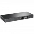TP-LINK JetStream TL-SG1218MPE 18-port 16x Gigabit PoE+ RJ45 2x Gigabit SFP Easy Smart mrežno stikalo switch