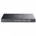 TP-LINK Omada ES228GMP 28-port 26x Gigabit RJ45 24x PoE+ 2x Gigabit SFP Easy managed mrežno stikalo switch