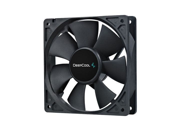 Ventilator za ohišje DeepCool XFAN 120, 120mm, črn
