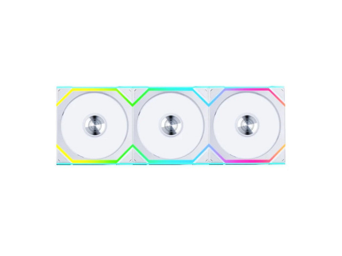 Ventilator za ohišje Lian Li UNI FAN SL Wireless 120 ARGB PWM 120mm, 3 Pack + kontroller, bel