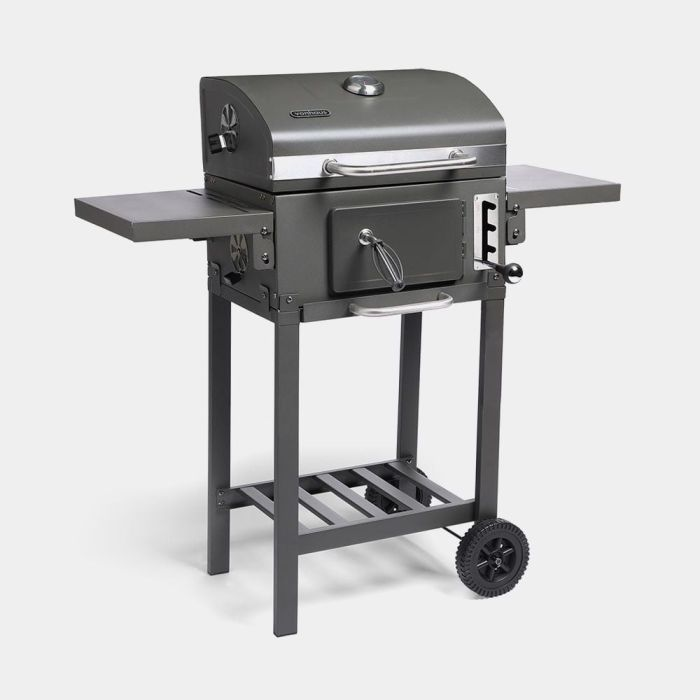 VonHaus Smoker prenosni žar na oglje 2500869