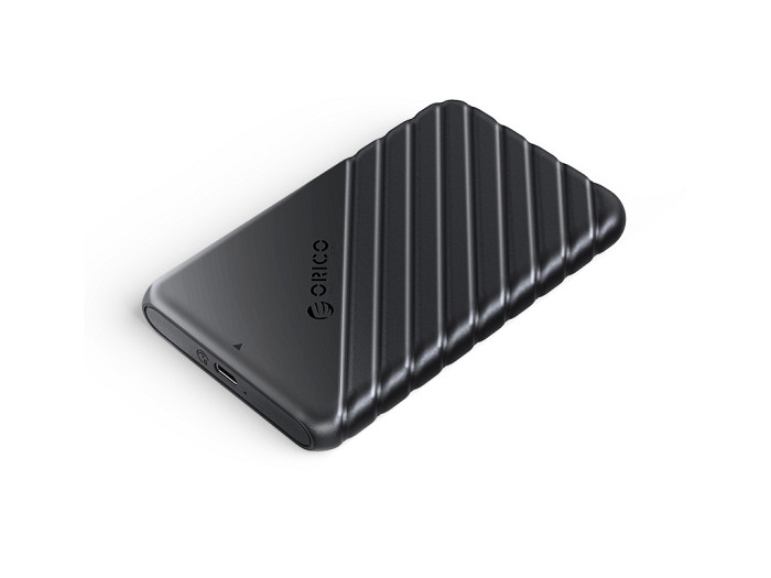 Zunanje ohišje za 2,5'' HDD/SSD, USB-C 3.1 UASP v SATA3, tool-free, črno, ORICO 25PW1C-C3