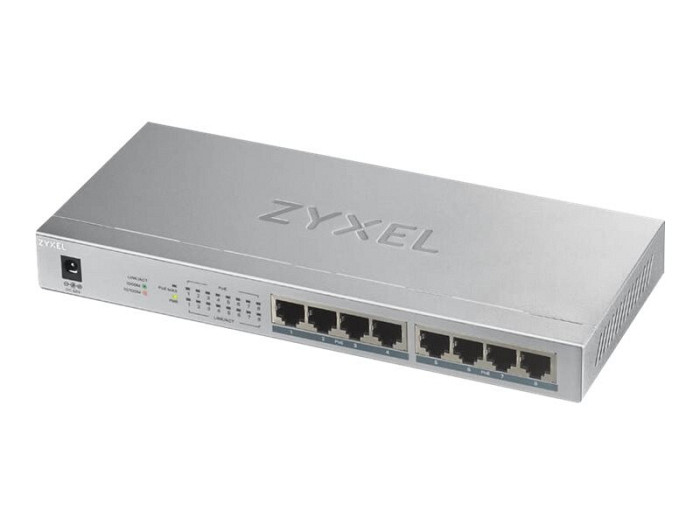 ZYXEL GS1008-HP 8-Port GbE Unman. PoE