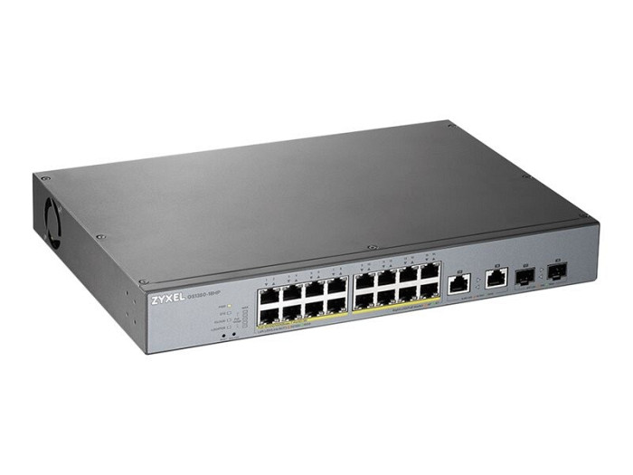 ZYXEL GS1350-18HP webman.CCTV PoE sw.