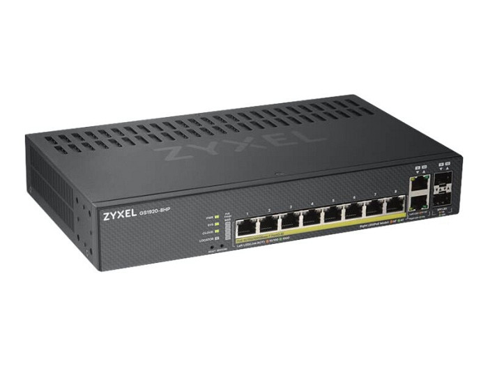 ZYXEL GS1920-8HPv2 SM PoE Sw.(130W)