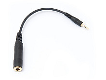 Adapter Sennheiser KLB 6,3mm v KL 3,5 mm, pozlačen