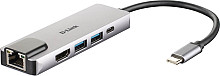 D-link 5-v-1 razdelilnik z HDMI / Ethernet in napajanjem