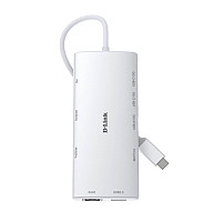D-LINK DUP-A010 10 v1 USB razdelilec, 2x Hdmi, LAN, USB, MicroSD/SD, USB-C...