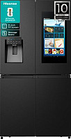 Hisense 4-vratni hladilnik RQ760N4IFE H:345L, Z:188L,1785x914x725mm, črn