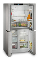 Hladilnik z zamrzovalnikom s 4 vrati French Door in EasyTwist-Ice
