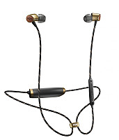 House of Marley Uplift Bluetooth ušesne slušalke - medenina barve
