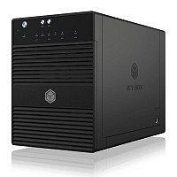 IcyBox IB-3740-C31 USB-C 3.1 zunanje ohišje za 4 3,5
