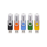 Intenso 5x16GB Office Line USB 3.2 spominski ključki - Barvni