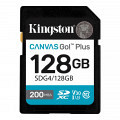 KINGSTON Canvas Go! Plus SD 128GB Class10 UHS-I U3, V30, 4K UHD SDG4/128GB spominska kartica