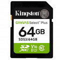 KINGSTON Canvas Select Plus SD 64GB Class 10 UHS-I U1 V10 SDS3/64GB spominska kartica
