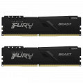 KINGSTON Fury Beast 64GB (2x32GB) 3200MHz DDR4 CL16 KF432C16BBK2/64 ram pomnilnik