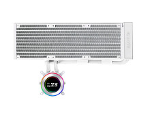 Komplet za tekočinsko hlajenje AIO Liquid Cooler Lian Li HydroShift II LCD-C 360 Fanless, bel