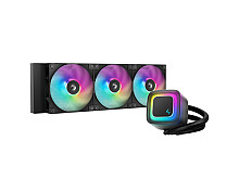 Komplet za tekočinsko hlajenje AIO Liquid Cooler DeepCool LE360 V2, 360mm, ARGB, črn