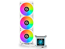 Komplet za tekočinsko hlajenje AIO Liquid Cooler Lian Li GALAHAD II LCD 360, ARGB, bel