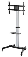 Multimedijski voziček 37''-86'' MANHATTAN , 50kg, naklon +5° do -10°, sive barve