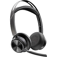 Naglavne slušalke Poly Voyager Focus 2 USB-C s stojalom za polnjenje