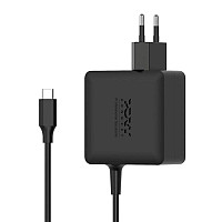 Napajalnik Port GaN 65W, Tip C, AC plug in EU