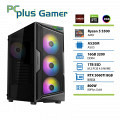 PCPLUS Gamer Ryzen 5 5500 16GB 1TB SSD RTX 5060 TI OC 8GB gaming namizni računalnik