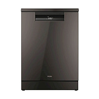 Pomivalni stroj HAIER XF 4A4M4PA, 60 cm, A, antracit