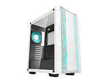 Računalniško ohišje DeepCool CC560 WH V2, ATX, LED, kaljeno steklo, belo