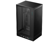 Računalniško ohišje DeepCool CH270 DIGITAL, Micro-ATX, LCD, Kaljeno steklo, črno