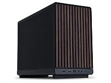 Računalniško ohišje Lian Li DAN Cases A3 Wood, Mesh, Micro-ATX, črno