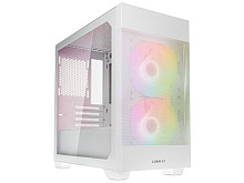 Računalniško ohišje Lian Li LANCOOL 205M Mesh, Micro-ATX, kaljeno steklo, belo