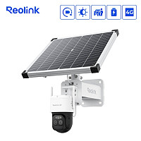 Reolink IP Kamera Trackmix Serija G790+SP2, 2K, 4MP, 4G LTE, PTZ, ColorX, samodejno sledenje, zoom.