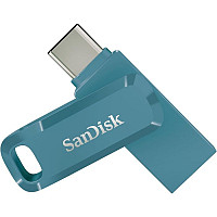 SanDisk 256GB Ultra Dual Drive Go USB-C/A 3.2 USB ključ (moder)