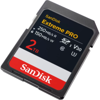 SANDISK 2TB Extreme PRO SDXC UHS-I spominska kartica