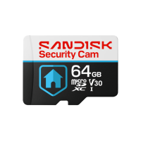 SANDISK 64GB Security Cam microSD UHS-I spominska kartica