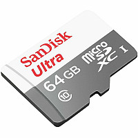 SanDisk 64GB Ultra microSDXC 100MB/s Class 10 UHS-I