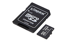 SDHC Kingston micro 16GB Industrial, 100/80MB/s, Class 10, UHS-I, U3, V30, A1