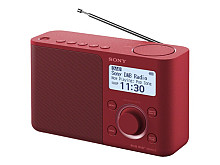 SONY XDRS61DR portable DAB Radio Red