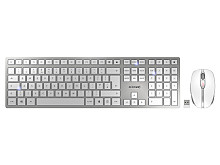 Tipkovnica in miška Cherry DW 9100 SLIM, Bluetooth, bela, USB, UK SLO g.