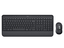Tipkovnica in miška Logitech Signature MK650 Combo for Business, Wireless, grafitna, SLO g.