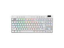 Tipkovnica Logitech G PRO X TKL Brown Tactile, Lightspeed, bela, USB, SLO g.