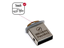 Varnostni ključ Nitrokey Passkey, USB-A