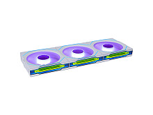 Ventilator za ohišje Lian Li UNI FAN SL-INF Wireless 120 ARGB PWM 120mm, 3 Pack+kontroler, bel