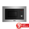 VOX vgrad. mikrovalovna pečica GD20S [20 L, Moč: 800/1000 W , 8 prog., inox/črna