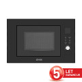 VOX vgradna mikrovalovna pečica IMWH-GD203B [20L, 1250W/1000W, črna]