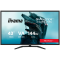 43 VA-panel, Pro-Gaming, G-Master Red Eagle, UHD 3840x2160 144Hz, 0.4ms MPRT, FreeSync, Speakers 2x 7W, 2xHDMI 2.1, 2xDisplayPort, USB 4x 3.2